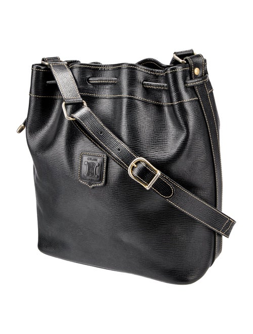 Celine Leather Bucket Bag