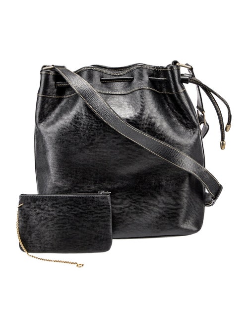 Celine Leather Bucket Bag