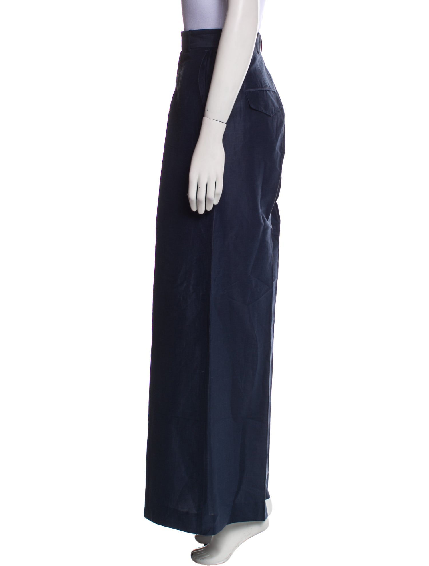 Celine Late 2000's - Early 2010's Wide Leg Pants