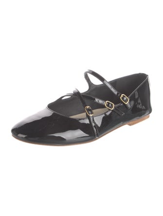 Celine Patent Leather Mary Jane Flats