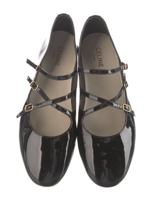 Celine Patent Leather Mary Jane Flats
