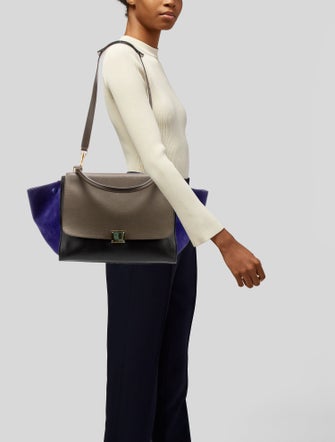 Celine Leather Trapeze Medium
