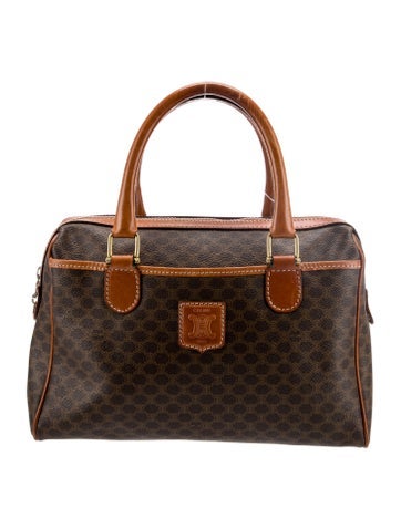 Celine Handle Bags Macadam Boston Medium Vintage