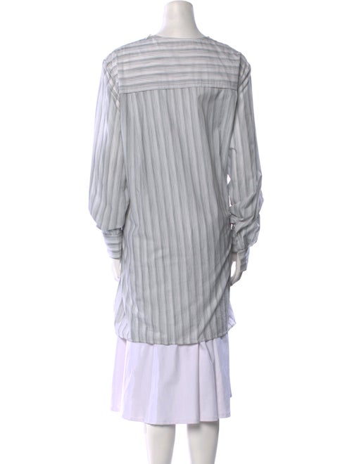 Celine Striped Crew Neck Tunic