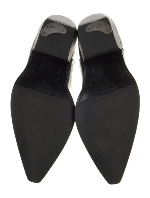 Celine 2022 Patent Leather Western Boots