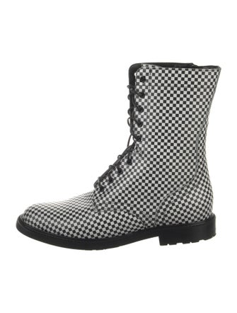 Celine 2019 Leather Combat Boots