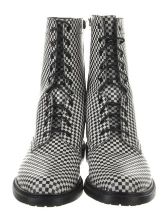 Celine 2019 Leather Combat Boots