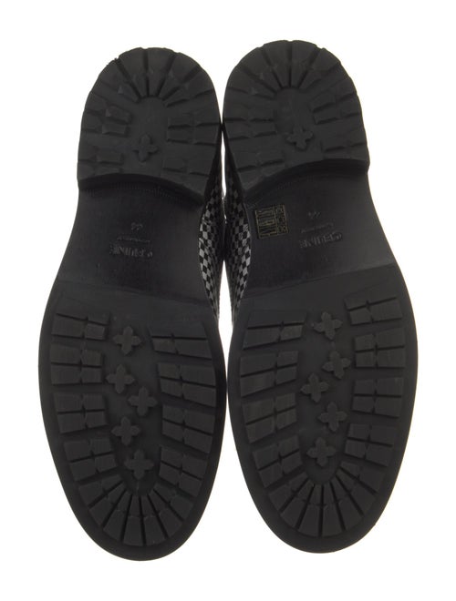 Celine 2019 Leather Combat Boots