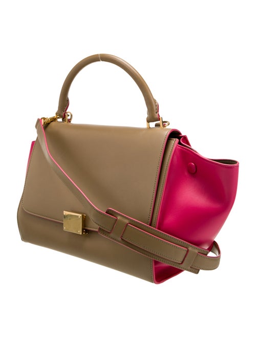 Celine Leather Trapeze