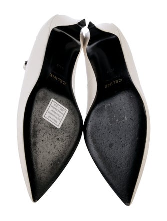 Celine Leather Slingback Pumps