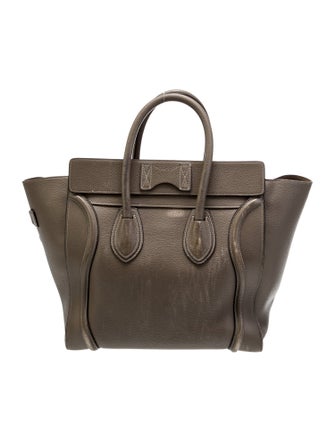 Celine Leather Luggage Mini