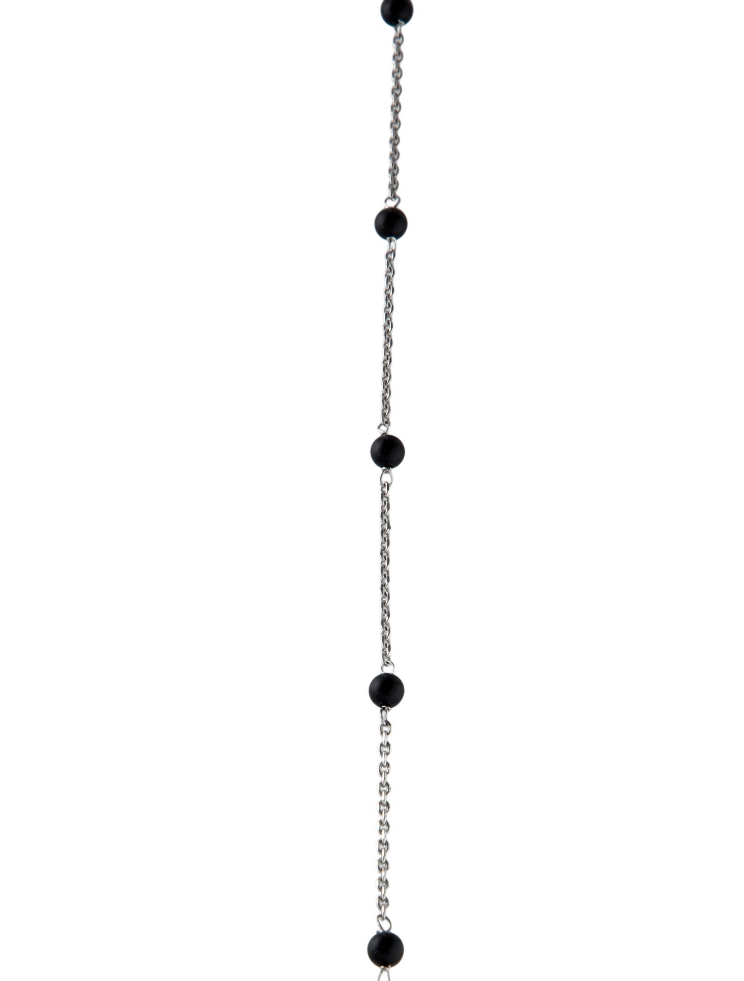 Celine Triomphe Long Lavalier Necklace