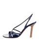 Celine Leather Slingback Sandals