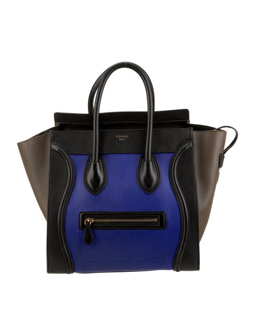 Celine Leather Luggage Phantom Mini