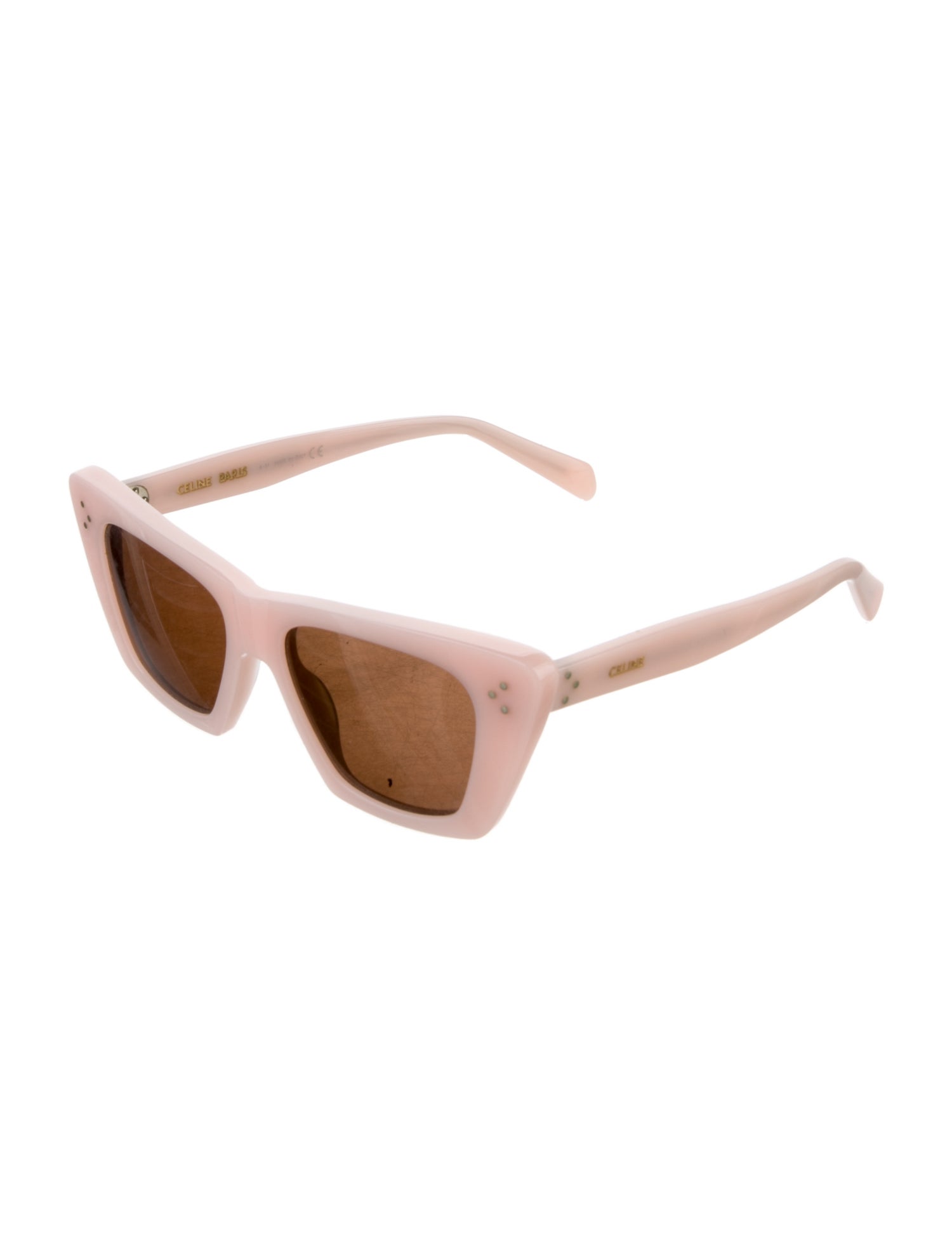 Celine Cat-Eye Mirrored Sunglasses