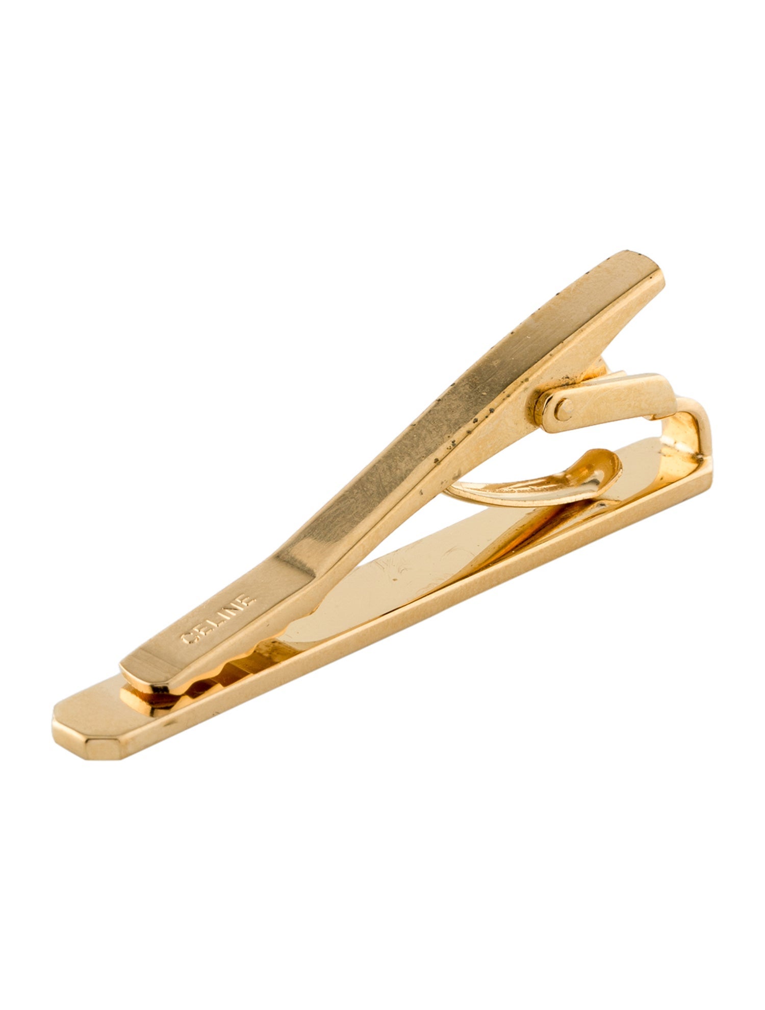 Celine Two-Tone Tie Clip