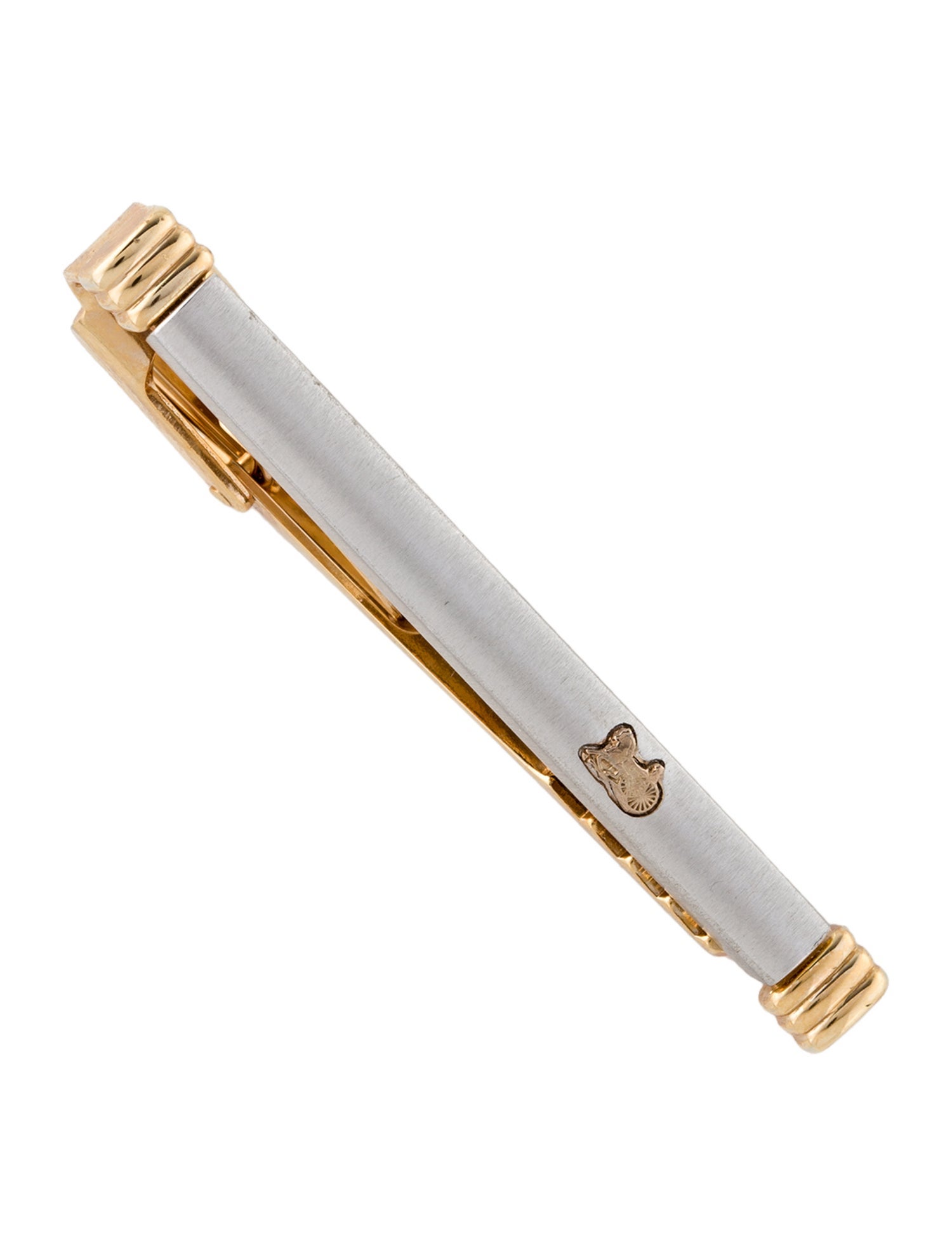 Celine Two-Tone Tie Clip