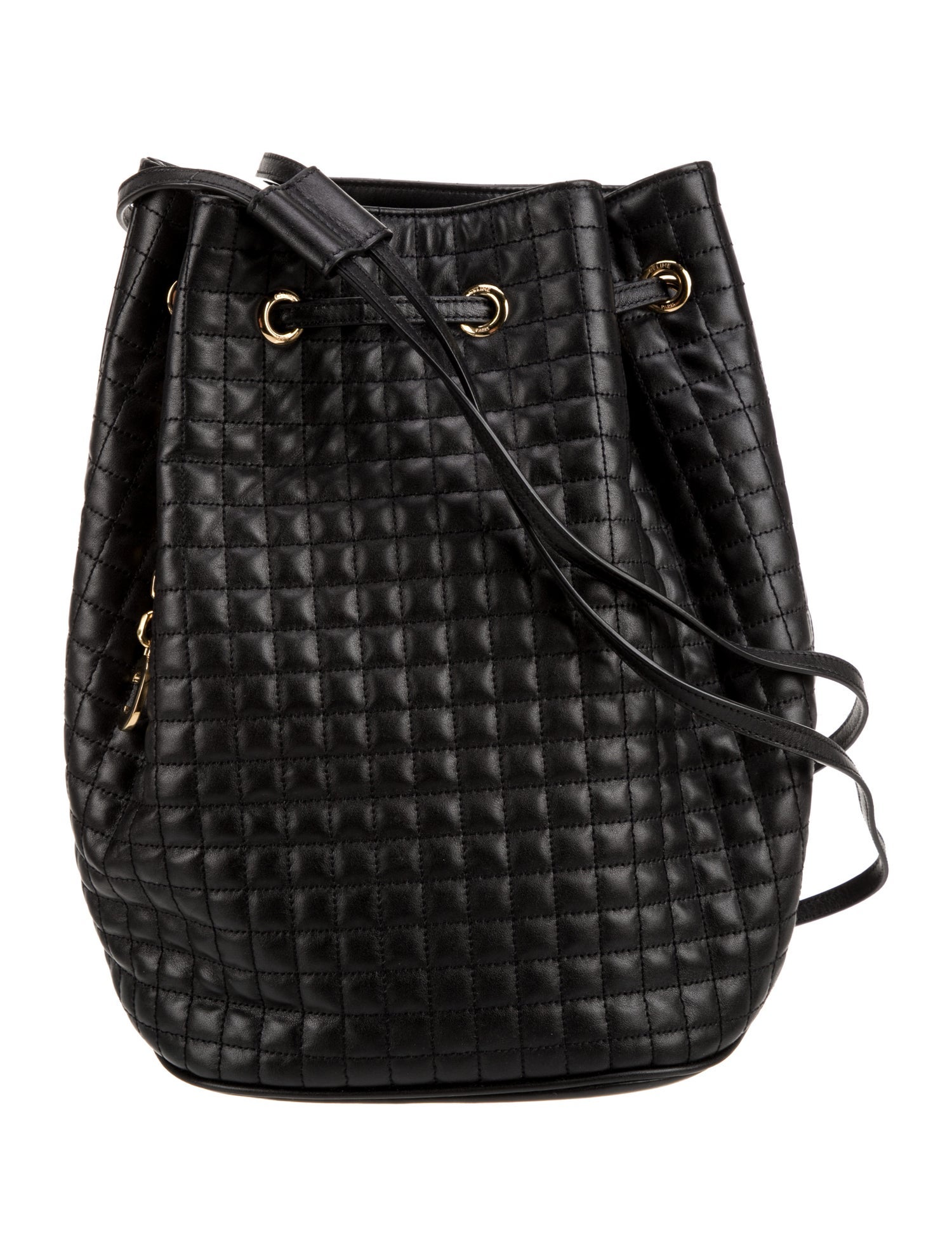 Celine Leather C Charm Bag