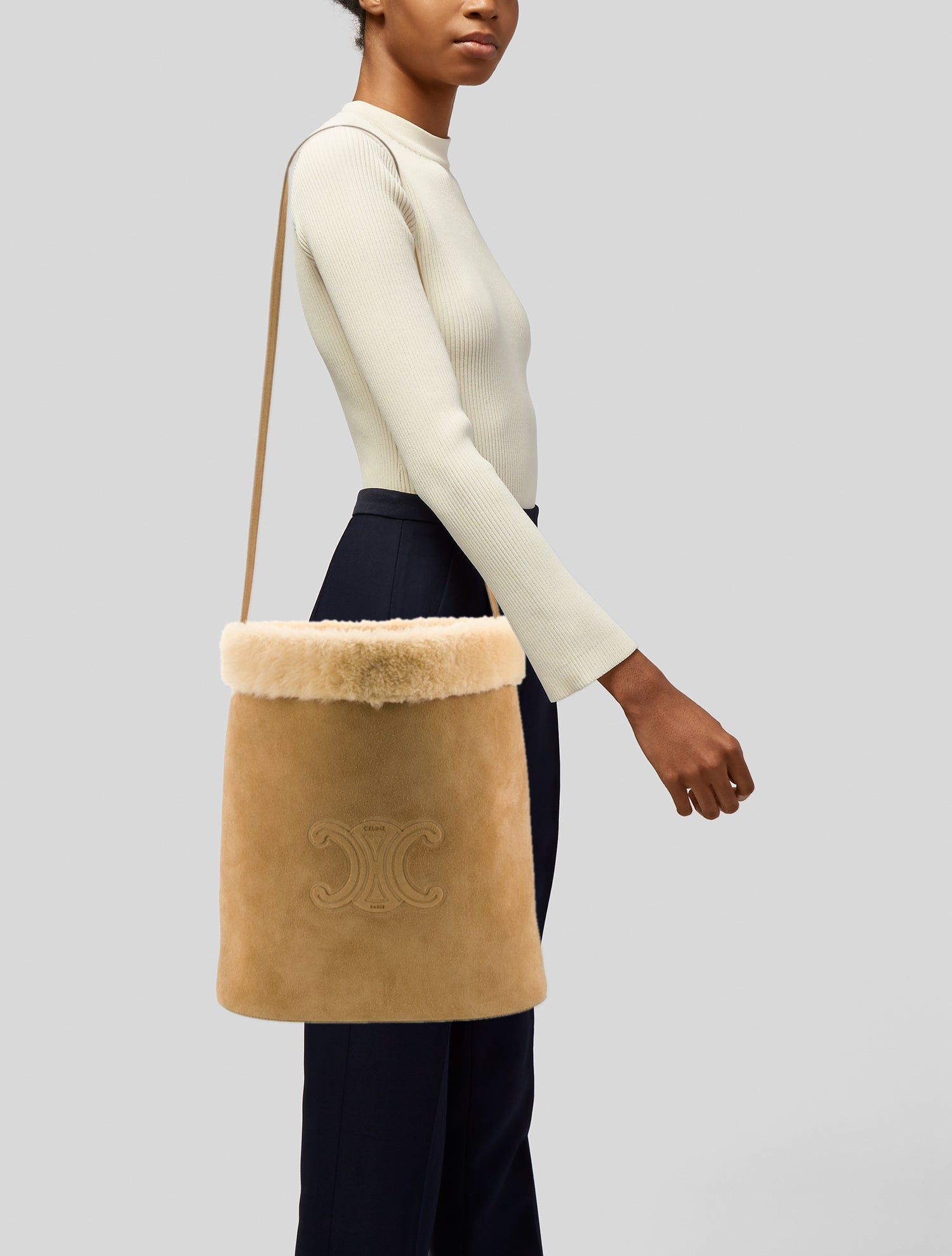 Celine Triomphe Bucket Bag 2024
