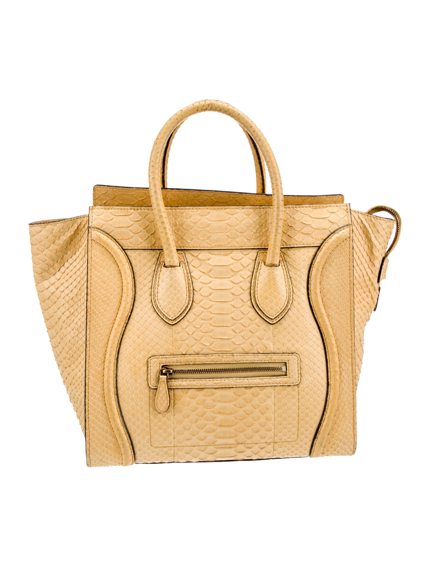 Celine Python Luggage Mini