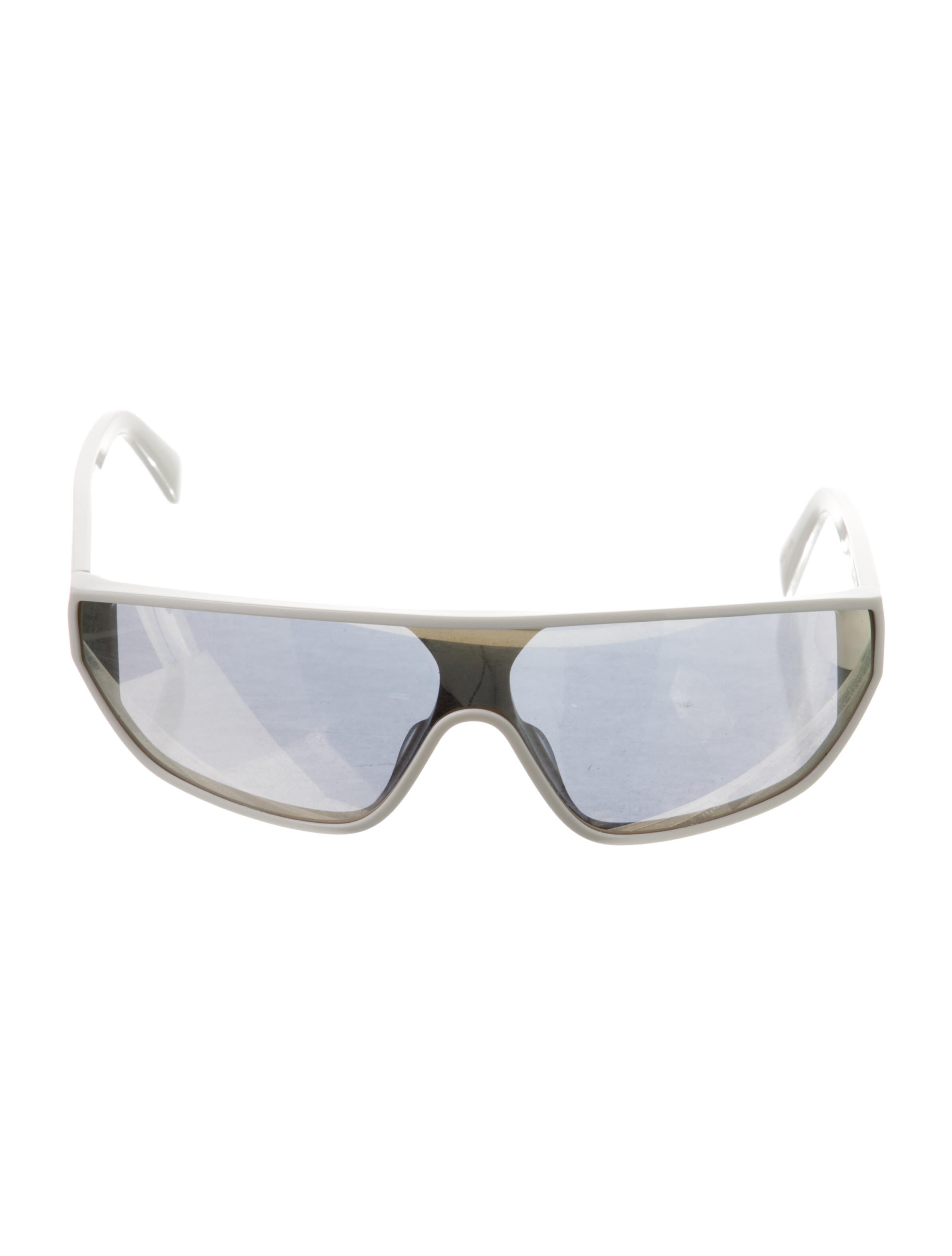 Celine Shield Mirrored Sunglasses