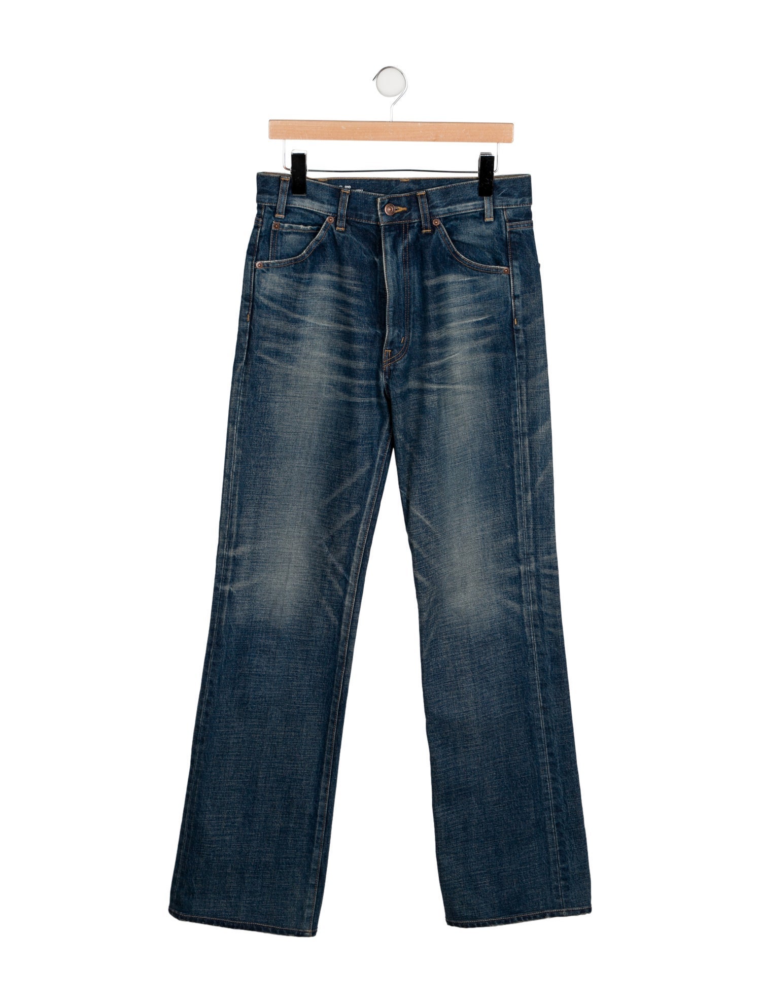 Celine High-Rise Wide Leg Jeans