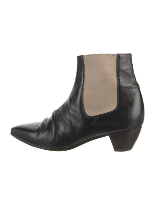 Celine Leather Chelsea Boots