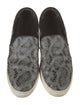 Celine Snakeskin Animal Print Espadrilles
