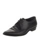Celine Leather Studded Accents Oxfords
