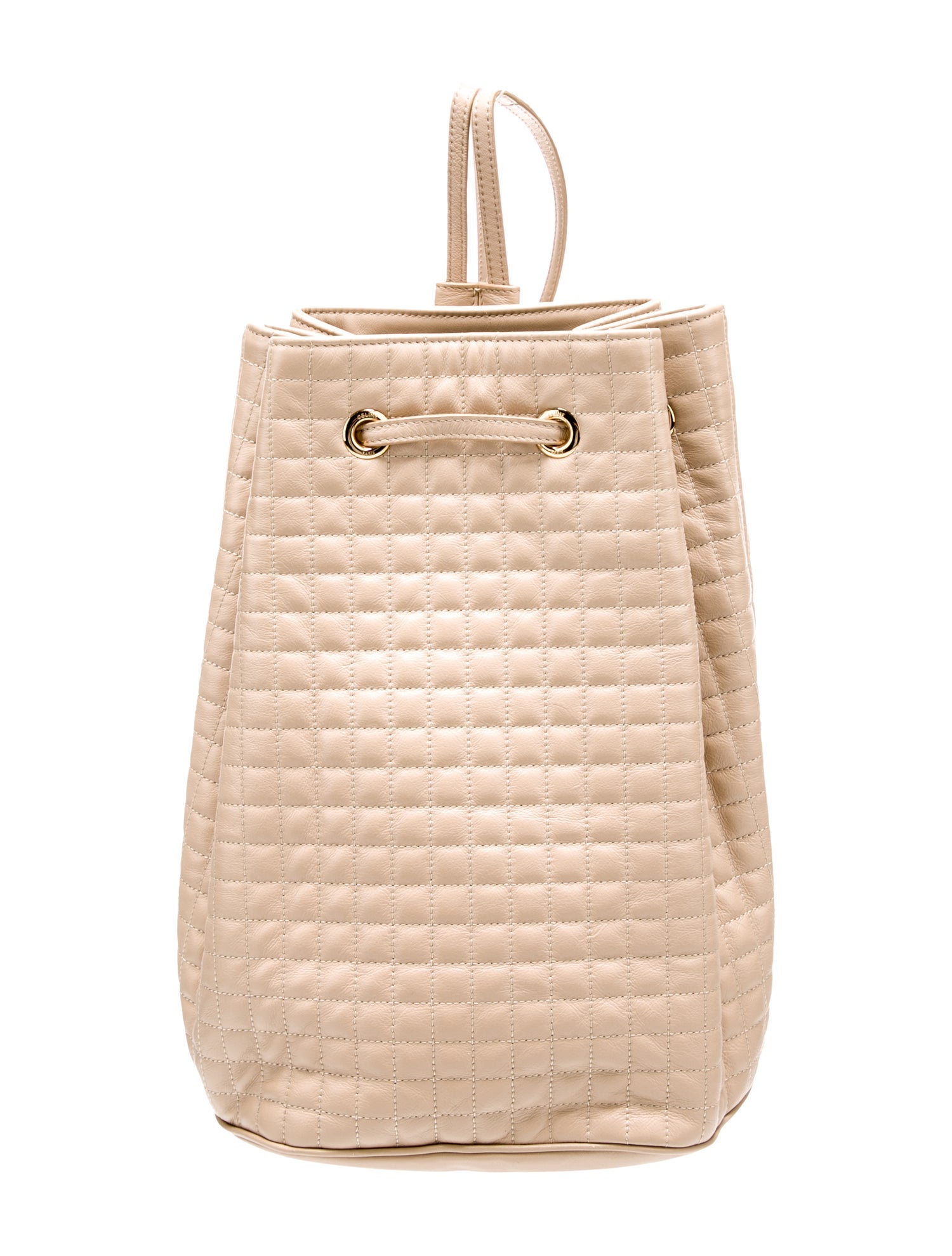 Celine Leather C Charm Bag Small