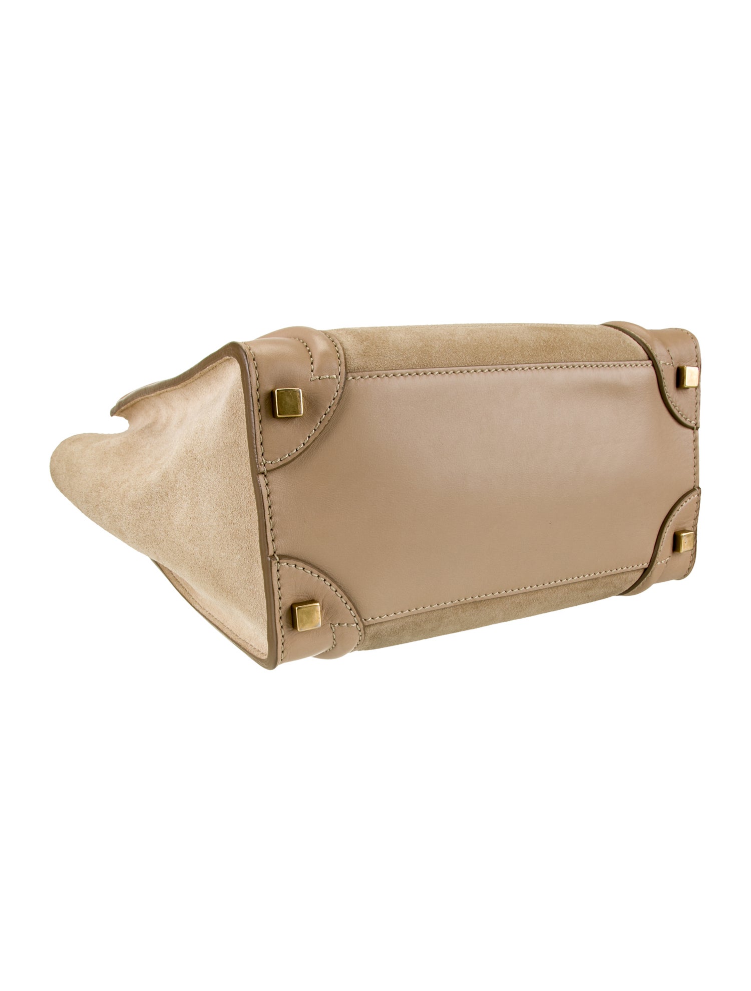 Celine Leather Luggage Micro