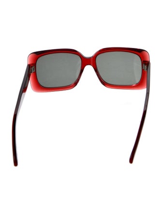 Celine Square Tinted Sunglasses