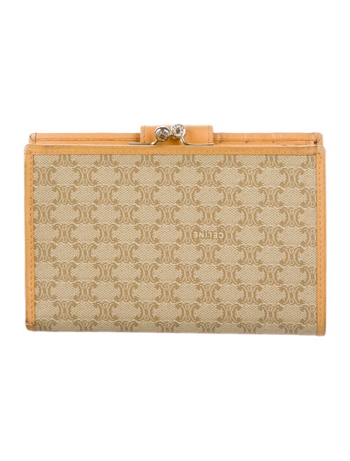 Celine Triomphe Printed Card Holder