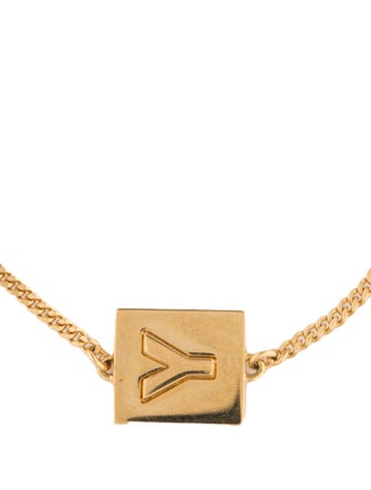 Celine Initial 'Y' Station Bracelet