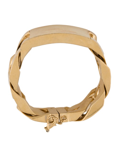 Celine Large Groumette ID Bracelet