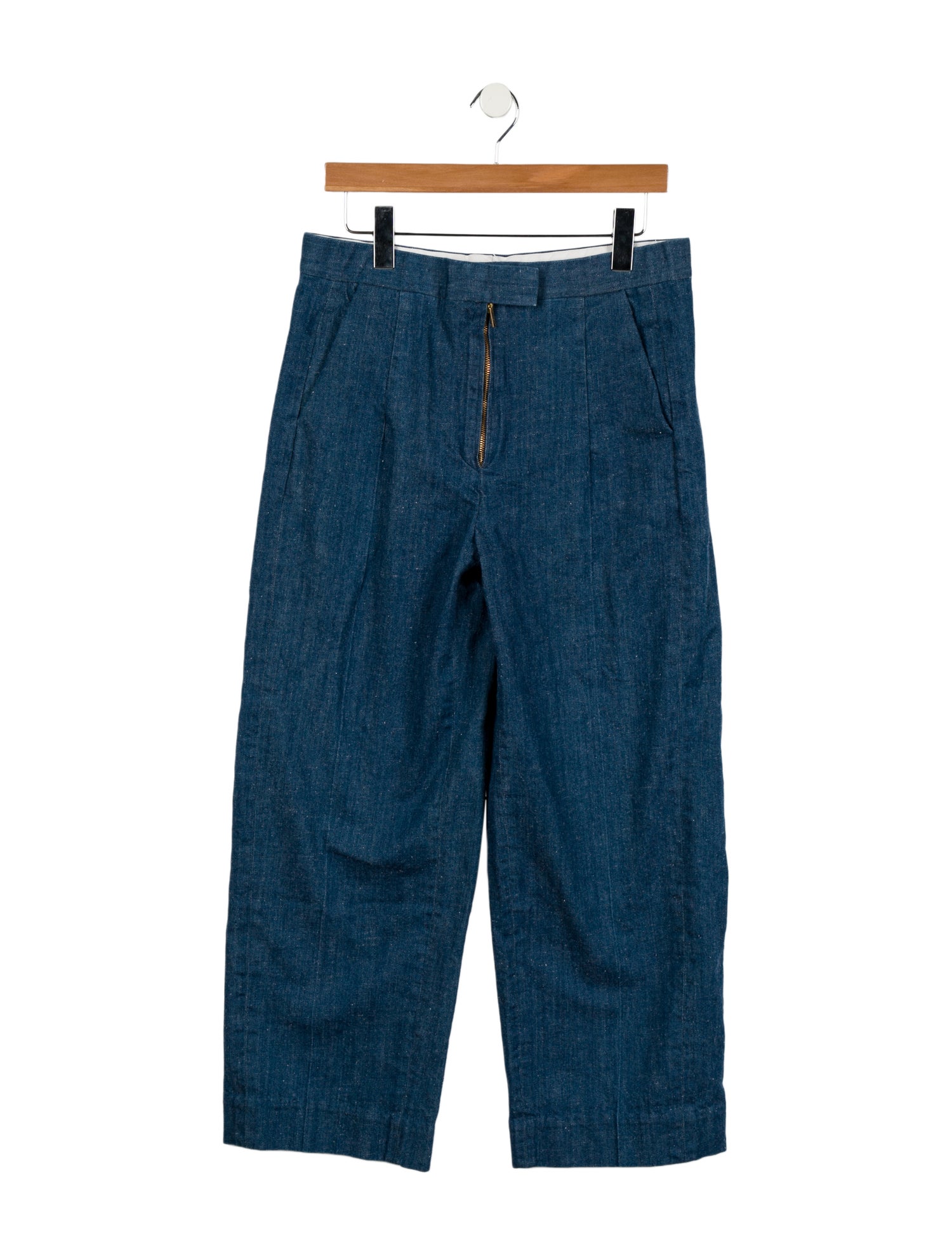 Celine High-Rise Wide Leg Jeans