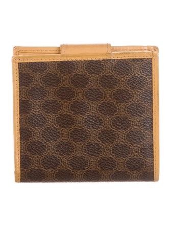Celine Macadam Printed Compact Wallet