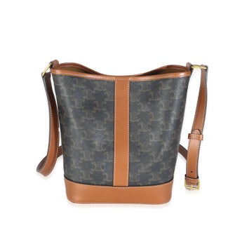 Celine Triomphe Bucket Bag Small