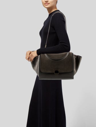 Celine Leather Trapeze Medium