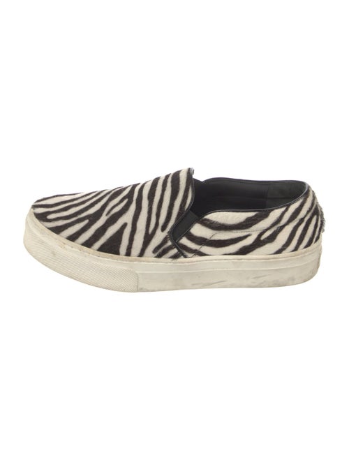 Celine Ponyhair Animal Print Sneakers