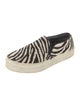 Celine Ponyhair Animal Print Sneakers