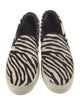 Celine Ponyhair Animal Print Sneakers