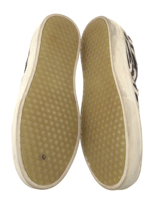 Celine Ponyhair Animal Print Sneakers