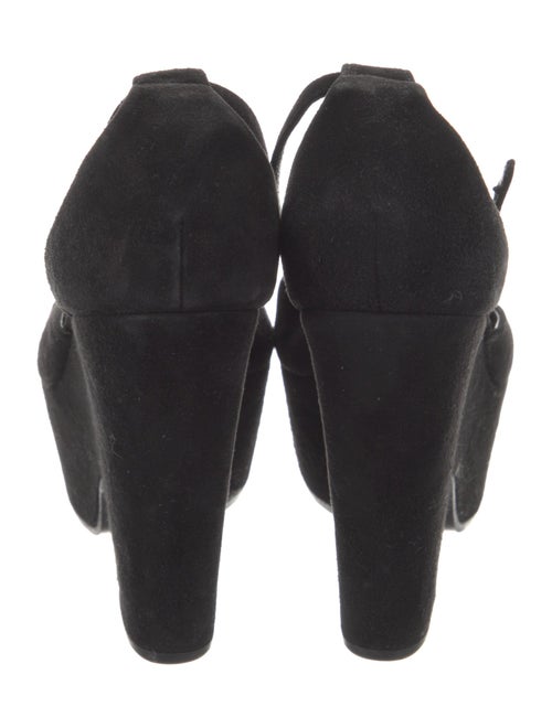 Celine Suede D'Orsay Pumps