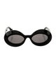 Celine Round Tinted Sunglasses