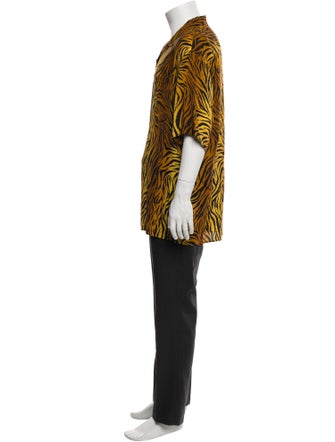 Celine Striped Short Sleeve Shirt