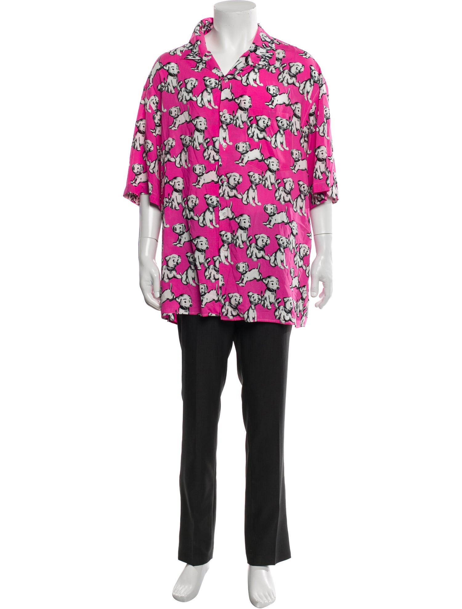 Celine Printed Short Sleeve Shirt w/ Tags