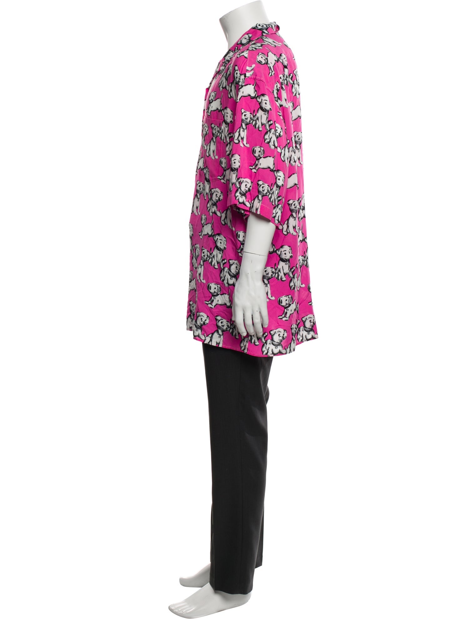 Celine Printed Short Sleeve Shirt w/ Tags