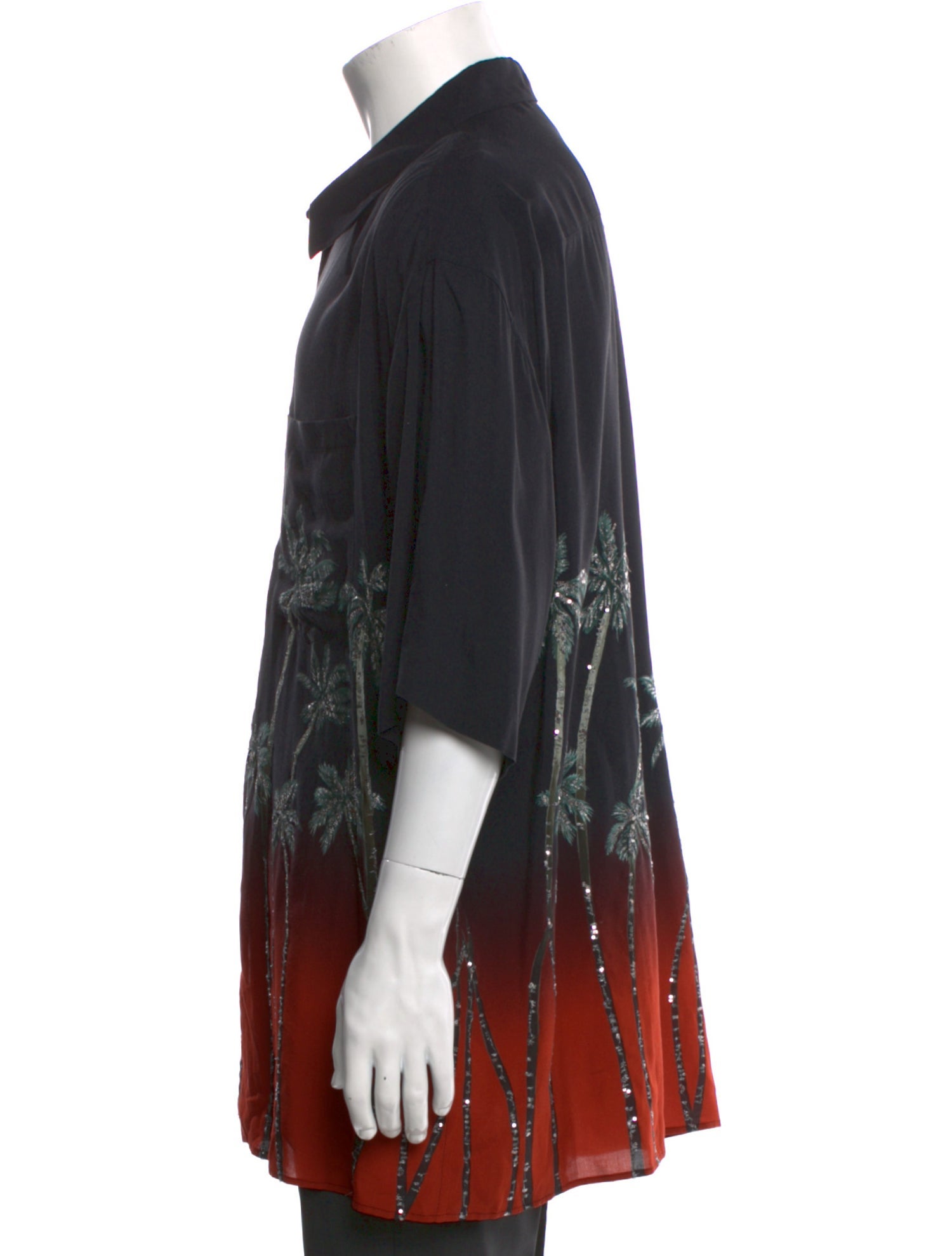 Celine Printed Short Sleeve Shirt