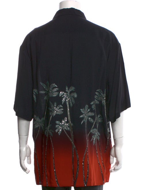 Celine Printed Short Sleeve Shirt